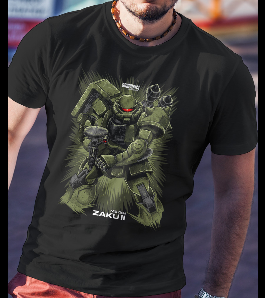 MS 06J ZAKU II Snapfit Model Robot T-Shirt