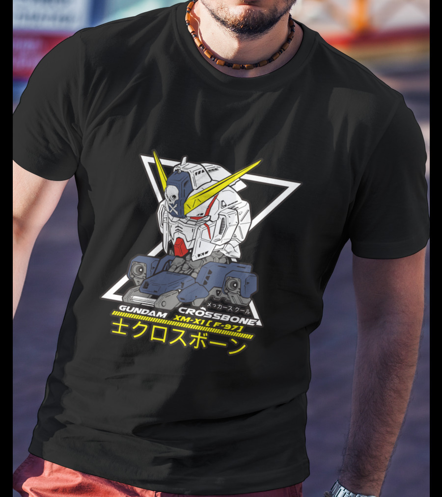 Gundam Crossbone XM-X1 FF-97 T-Shirt