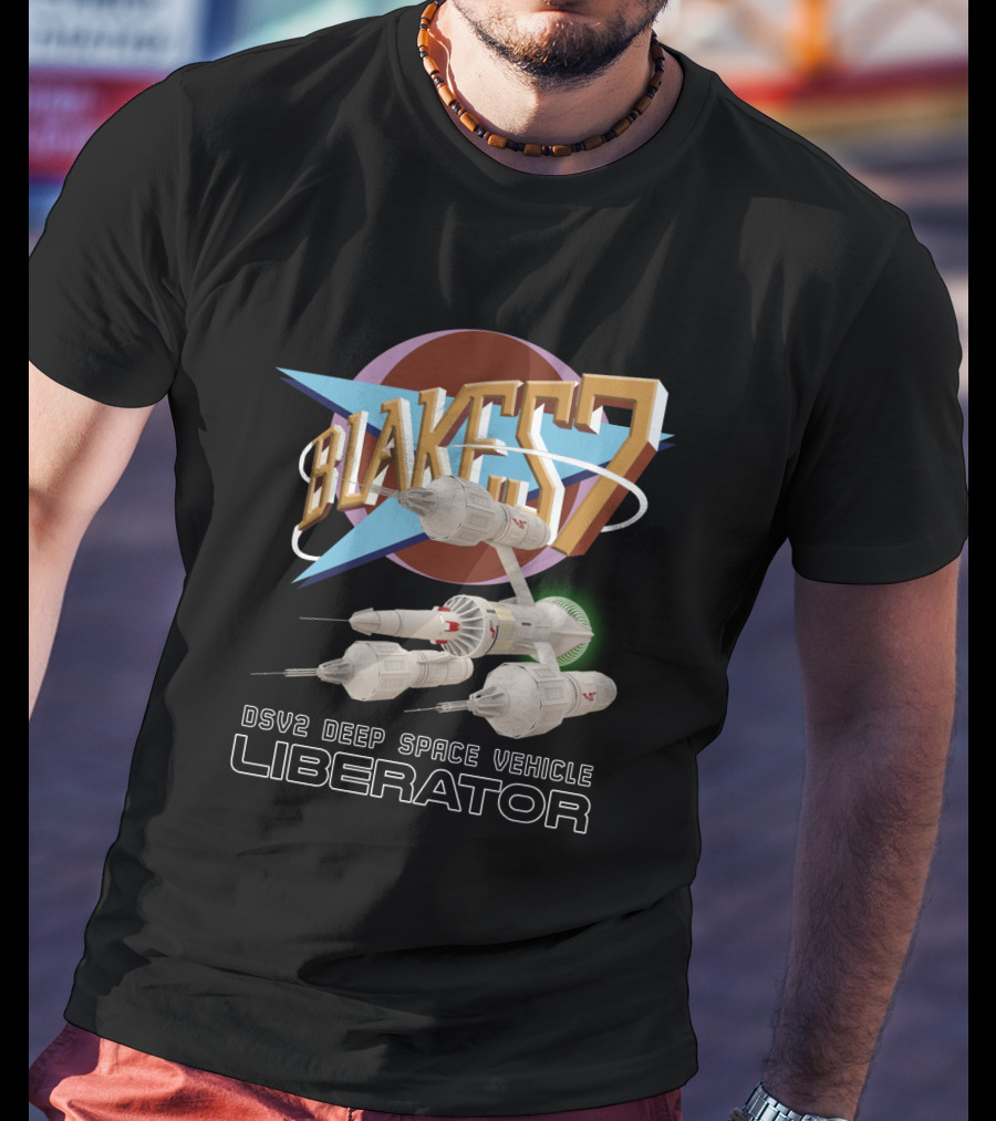 Blake's 7 DSV2 Deep Space Vehicle Liberator T-Shirt
