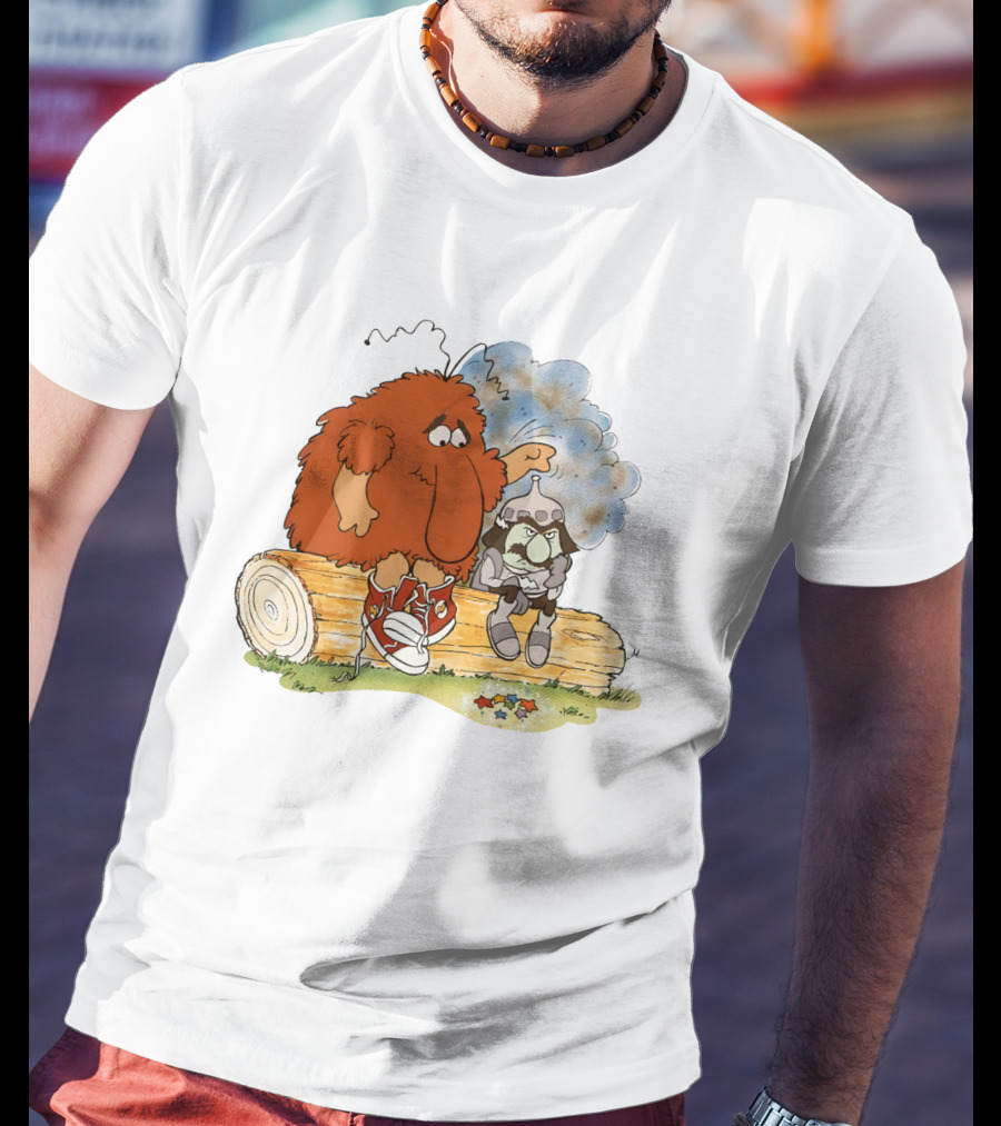 Rainbow Brite Murky Lurky And Cloudy Gloom On Log T-Shirt