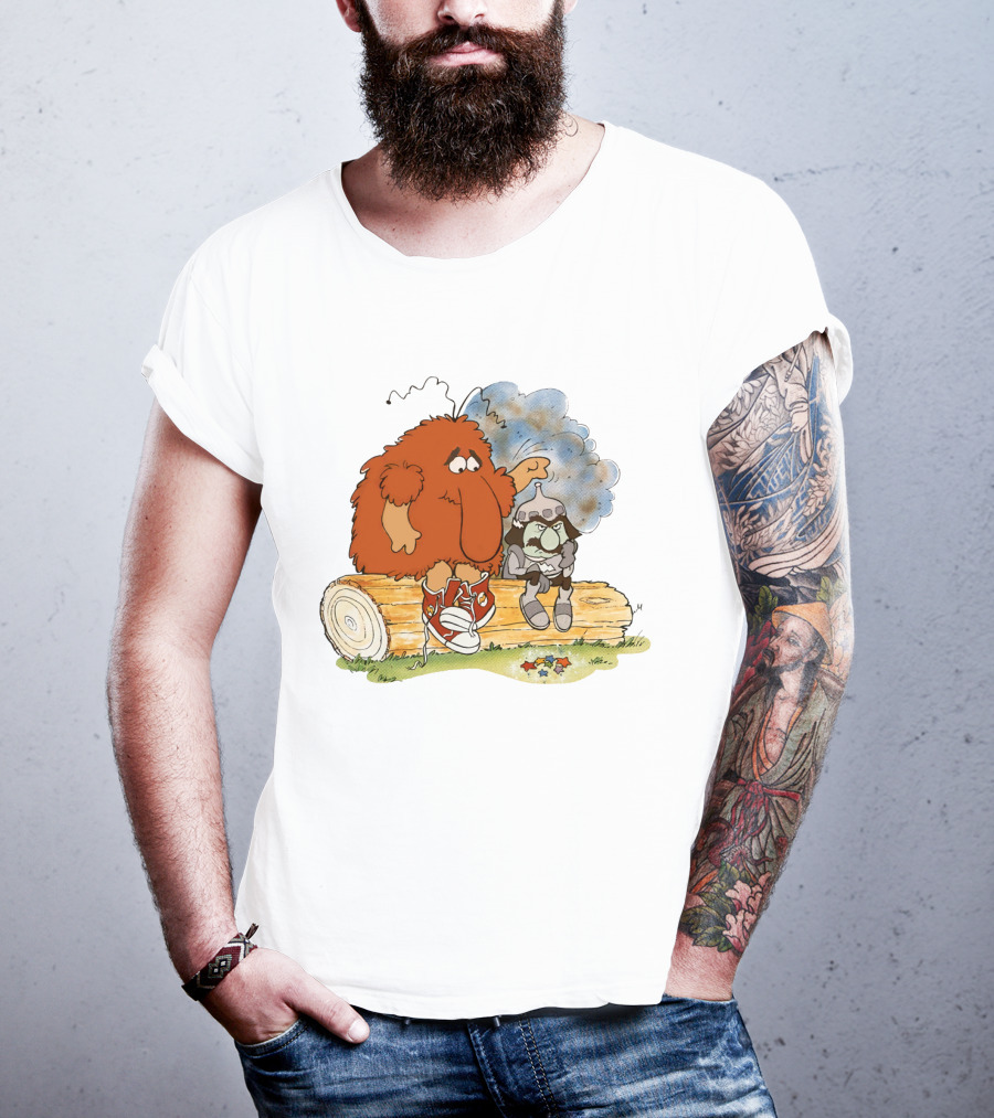 Rainbow Brite Murky Lurky And Cloudy Gloom On Log T-Shirt