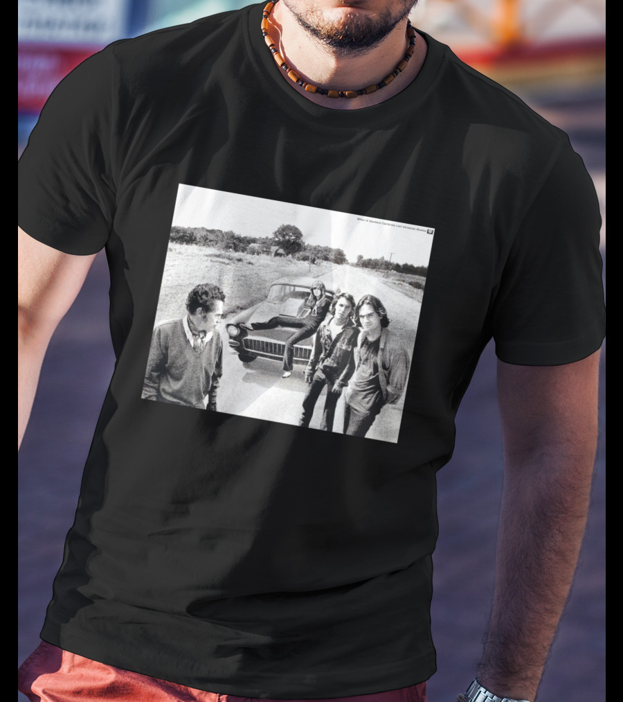 Two Lane Blacktop Picture Southern California Chevrolet Coupe Scene T-Shirt