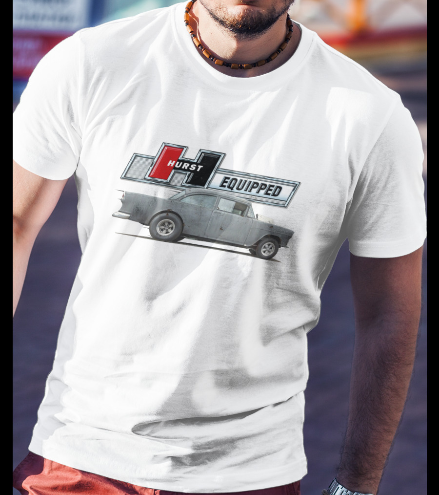 Two Lane Blacktop Hurst Equipped Classic Car Symbolism T-Shirt