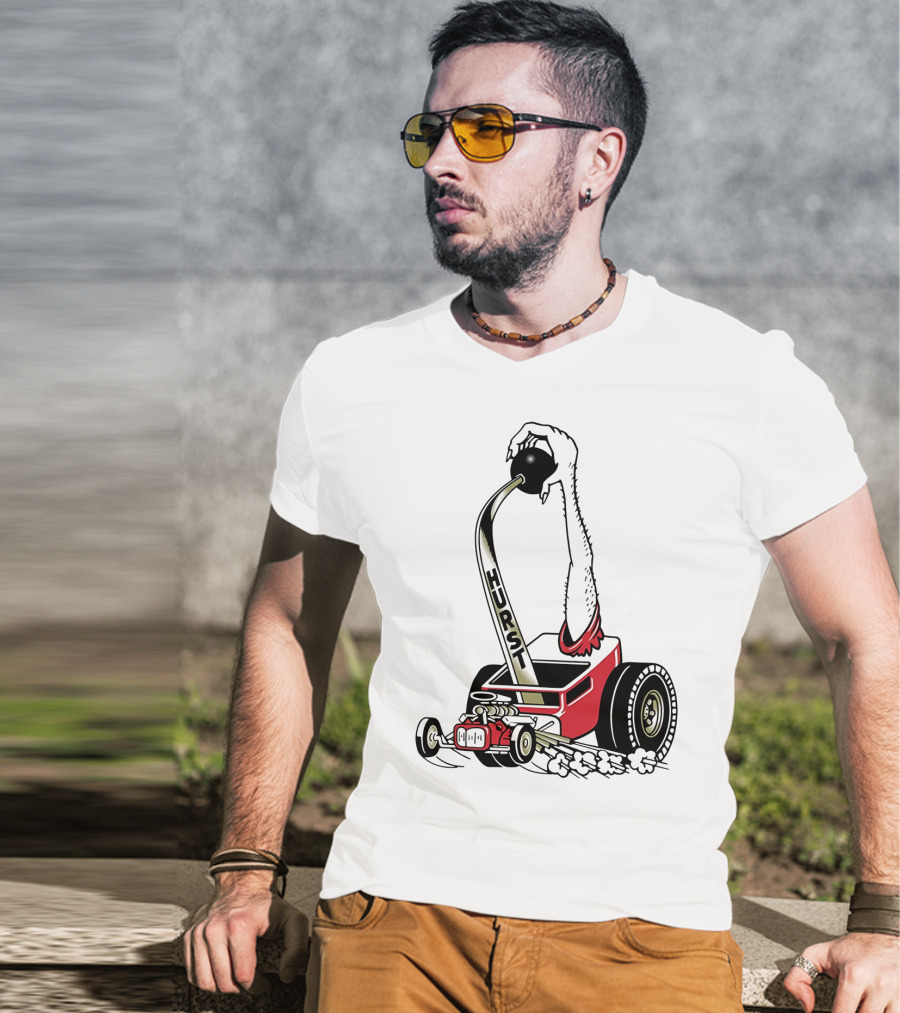 Hurst Floor Shift Monster Hot Rod Racing T-Shirt