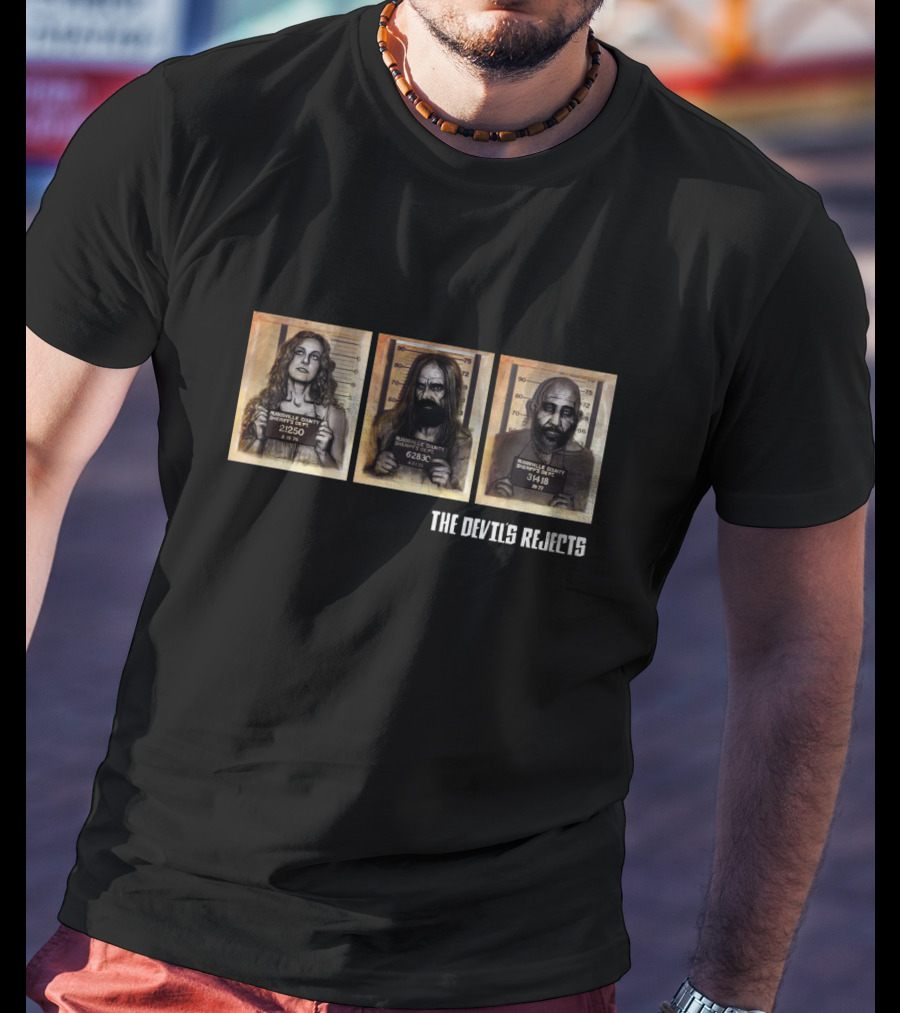 The Devils Rejects 2250 62838 31488 Mugshots T-Shirt