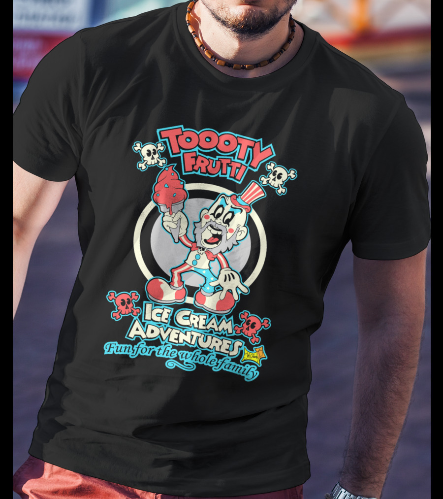 Toooty Fruity Ice Cream Adventures Fun For The Whole Family T-Shirt