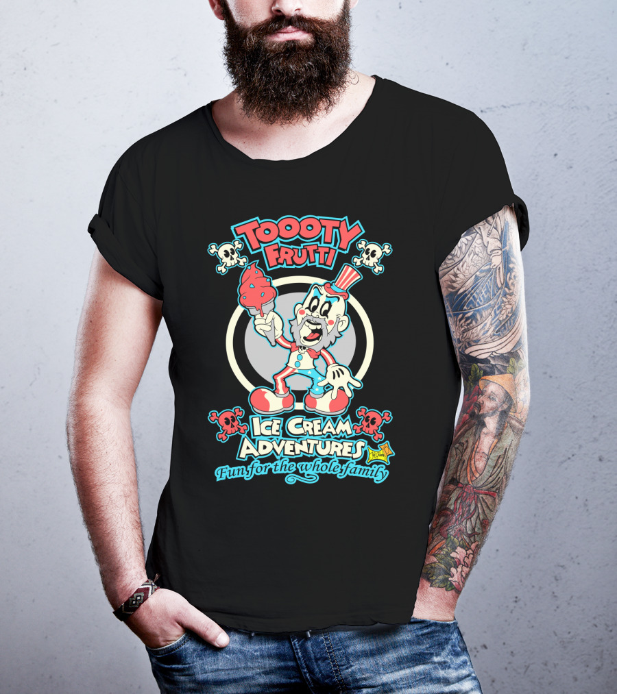 Toooty Fruity Ice Cream Adventures Fun For The Whole Family T-Shirt