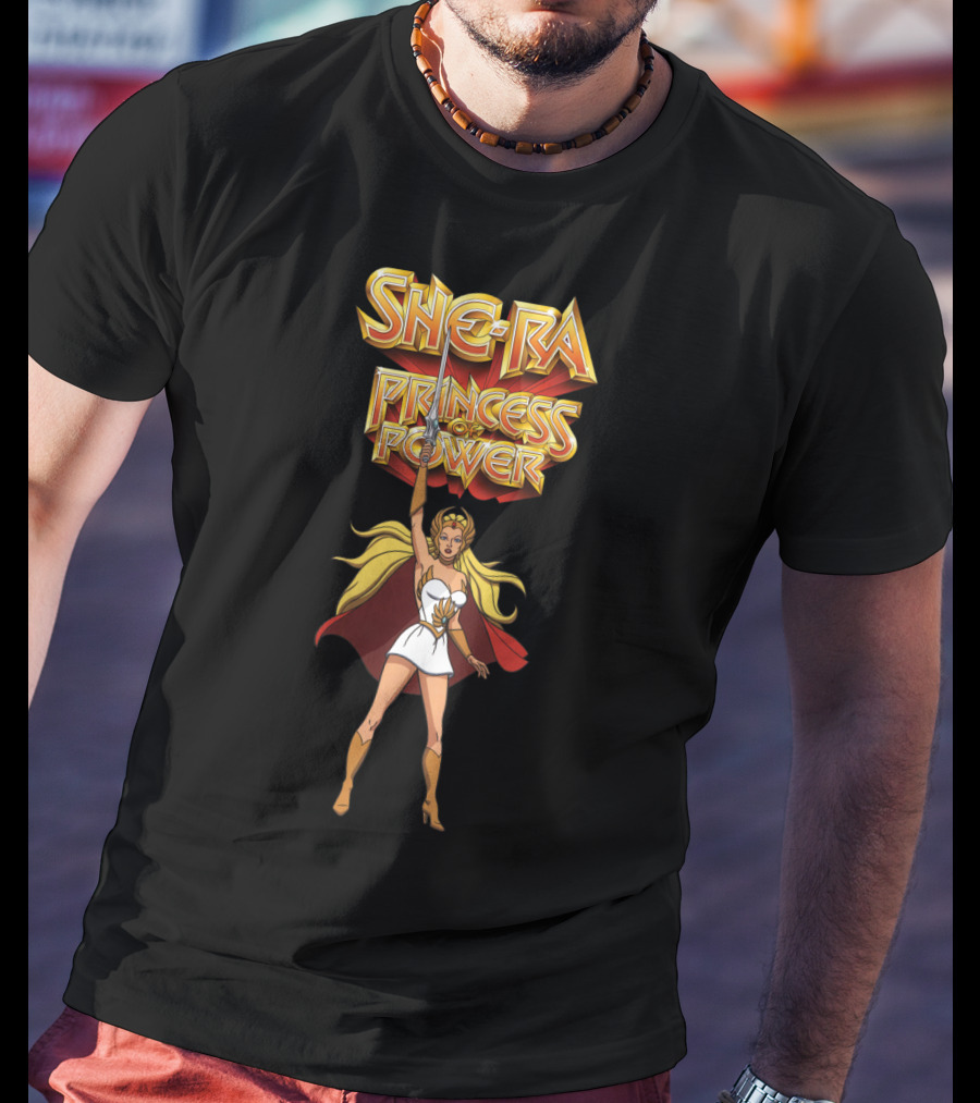 She Ra Princess Of Power Iconic Heroine And Sword T-Shirt