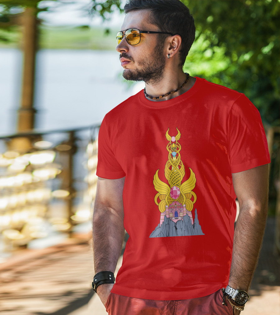 Bright Etheria Light Hope Inspired She Ra Castle T-Shirt