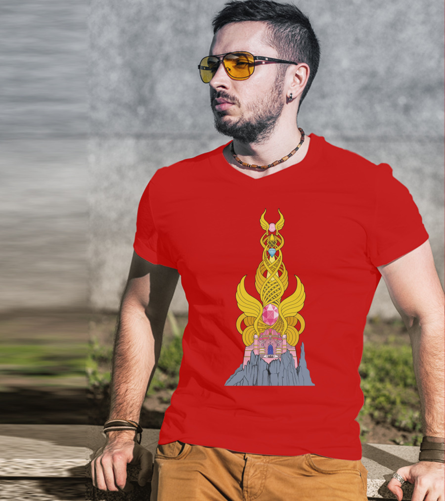 Bright Etheria Light Hope Inspired She Ra Castle T-Shirt
