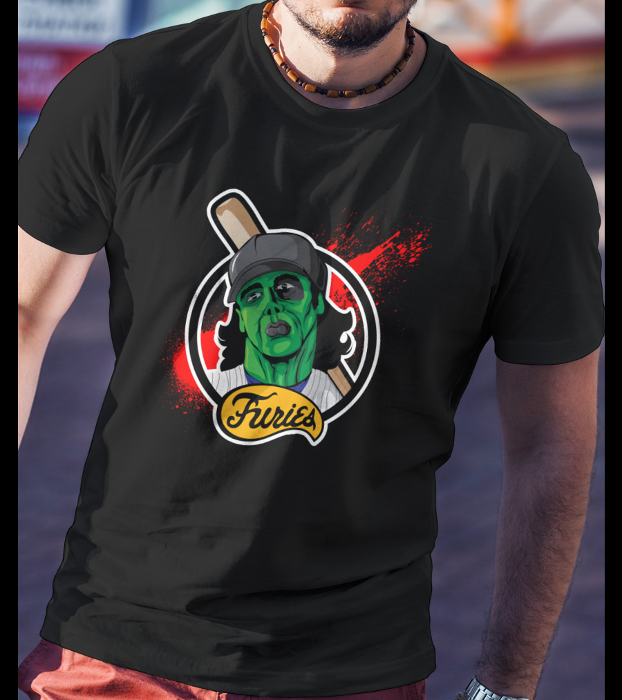 The Warriors Furries Baseball Zombie Mashup T-Shirt