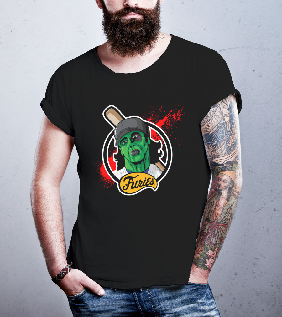 The Warriors Furries Baseball Zombie Mashup T-Shirt