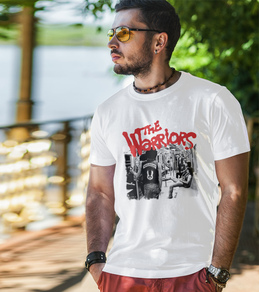 The Warriors Movie Subway Scene Iconic Street Gang Jacket T-Shirt