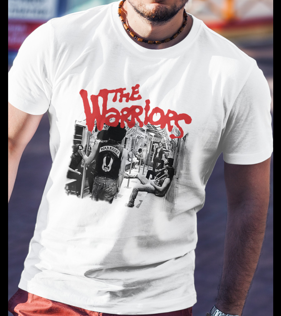 The Warriors Movie Subway Scene Iconic Street Gang Jacket T-Shirt