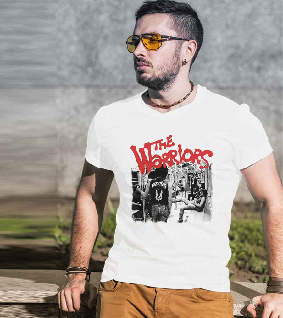 The Warriors Movie Subway Scene Iconic Street Gang Jacket T-Shirt