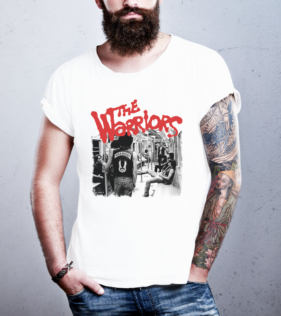 The Warriors Movie Subway Scene Iconic Street Gang Jacket T-Shirt