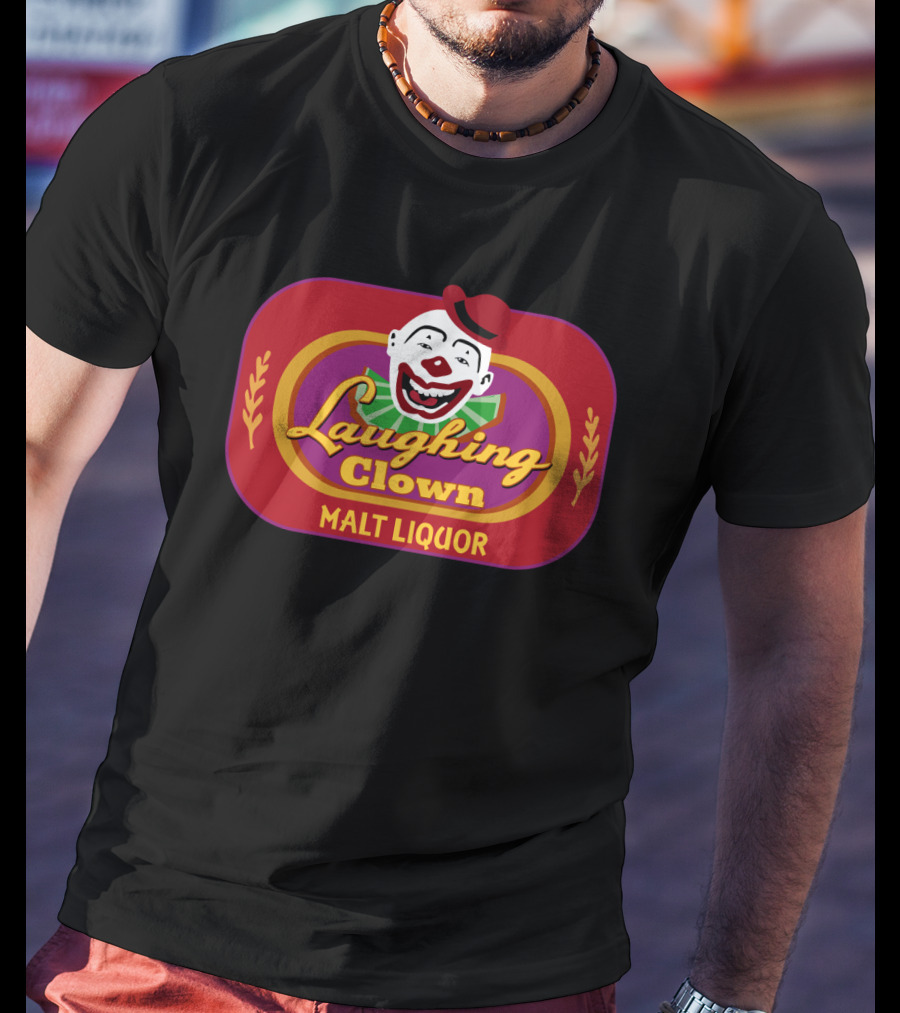 Talladega Nights Laughing Clown Malt Liquor T-Shirt