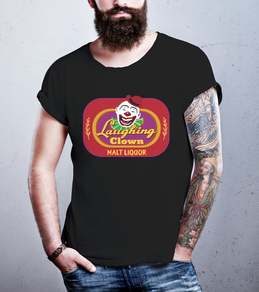 Talladega Nights Laughing Clown Malt Liquor T-Shirt
