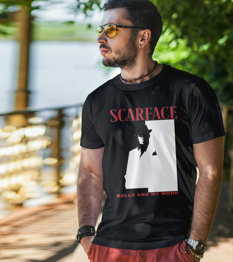 Scarface Balls And My Word Classic T-Shirt