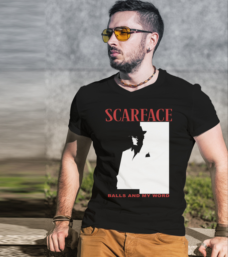 Scarface Balls And My Word Classic T-Shirt