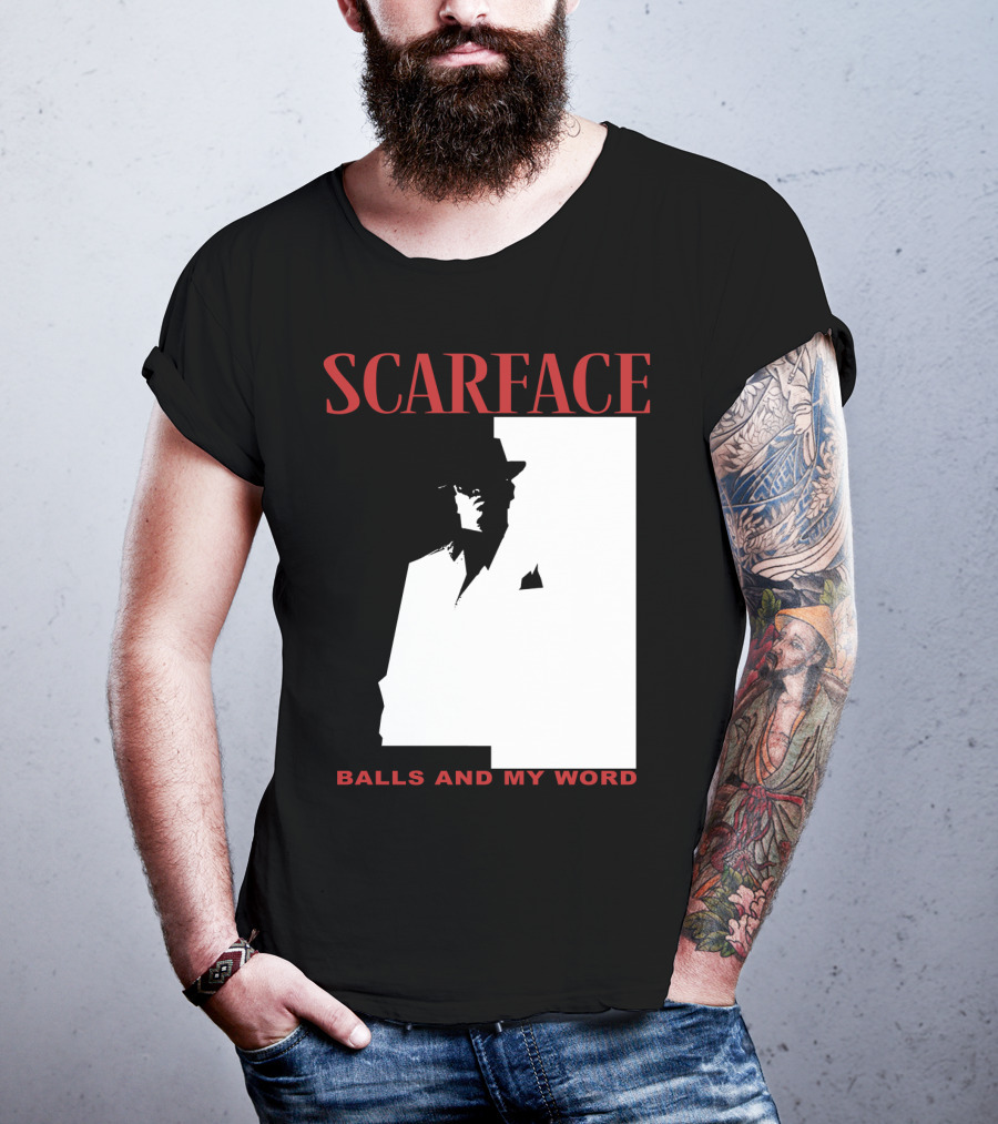 Scarface Balls And My Word Classic T-Shirt
