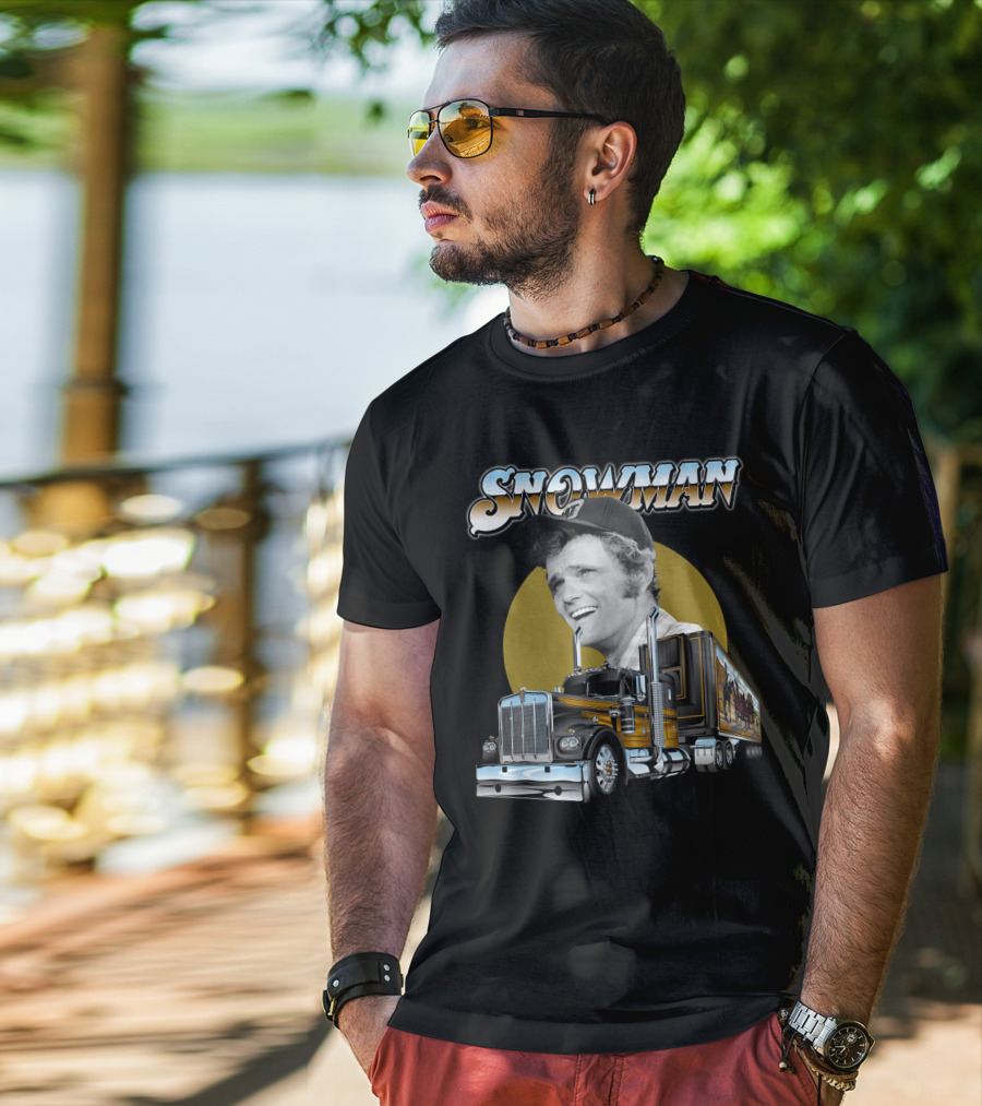 Snowman Big Rig Tribute Smokey And The Bandit T-Shirt