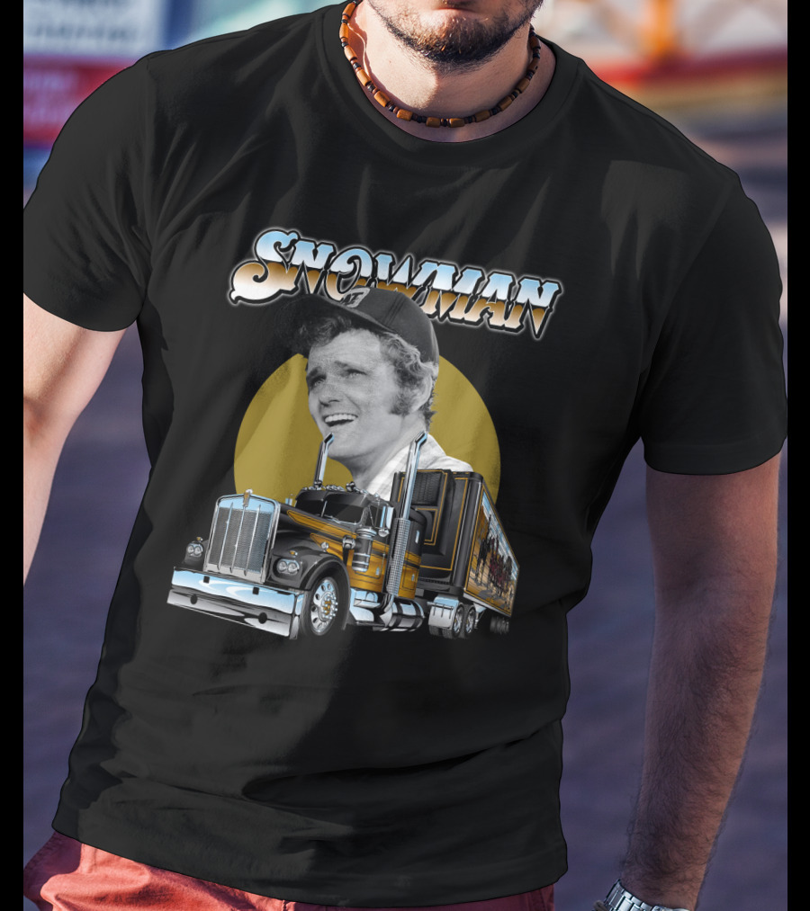 Snowman Big Rig Tribute Smokey And The Bandit T-Shirt