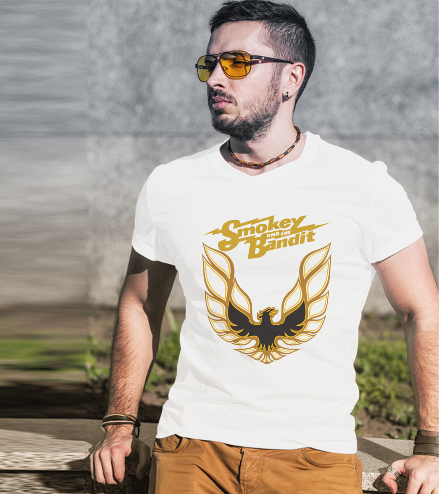 Smokey And The Bandit Gold Firebird T-Shirt
