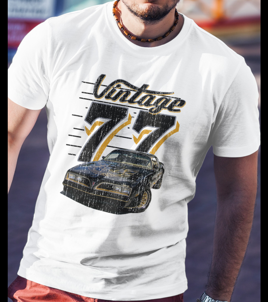 Vintage 77 Smokey And The Bandit 1977 Pontiac Trans Am T-Shirt