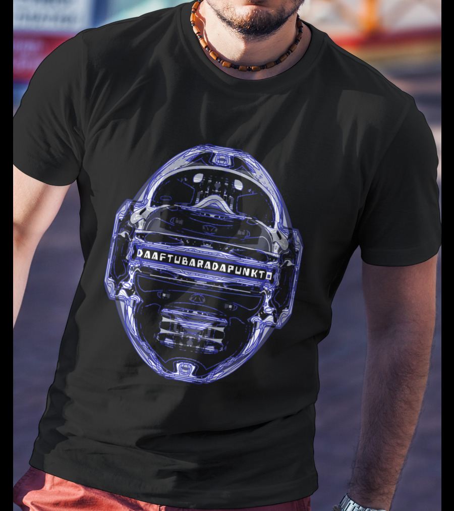 Daaftu Barada Punkto Break It Fix It Robot Helmet T-Shirt