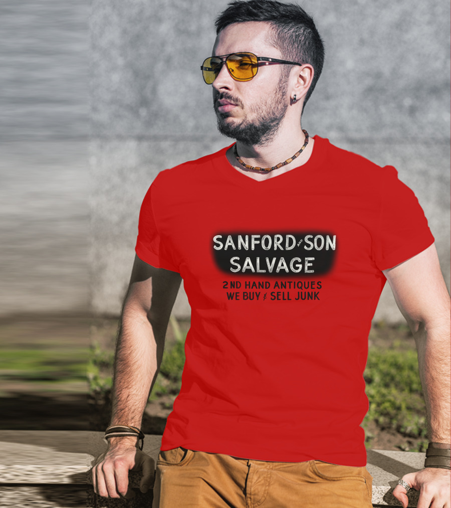 Sanford And Son Salvage 2Nd Hand Antiques We Buy And Sell Junk T-Shirt