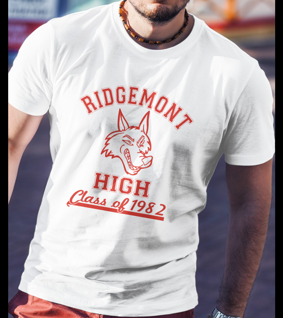 Ridgemont High Class Of 1982 Wolf T-Shirt