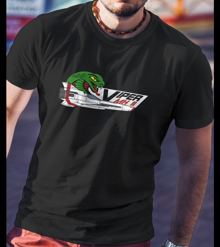 Battlestar Galactica Viper MK II Snake T-Shirt