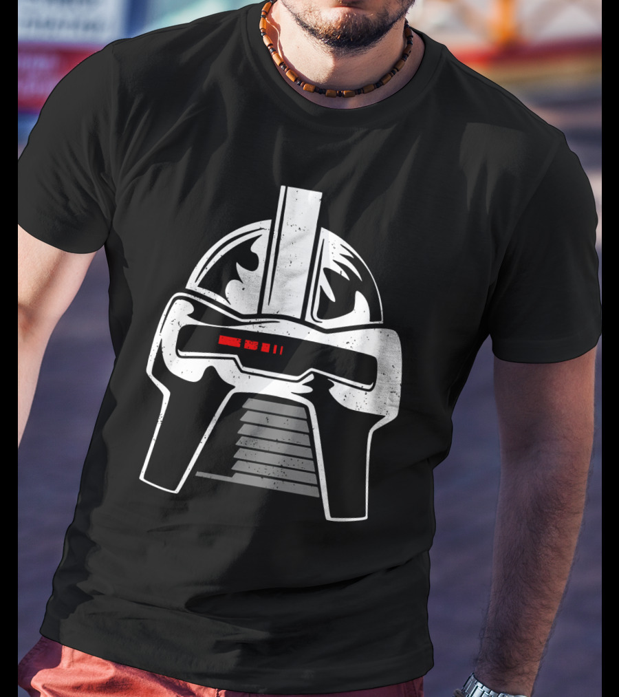 Cylon Helmet Battlestar Galactica Iconic T-Shirt