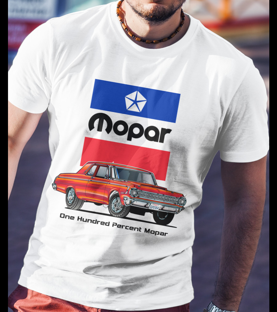 Mopar One Hundred Percent 1964 Dodge Super 440 T-Shirt
