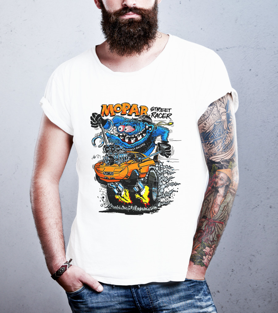 Mopar Street Racer Monster Hot Rod T-Shirt