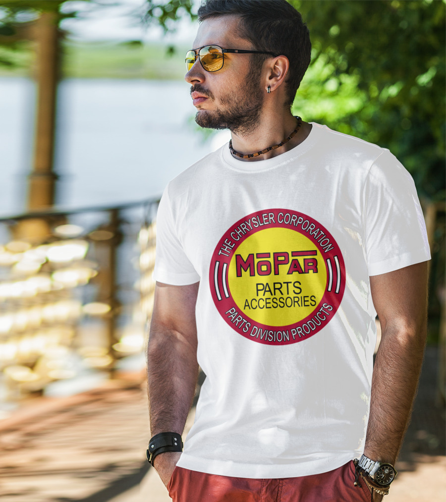 The Chrysler Corporation Mopar Parts Accessories Parts Division Products T-Shirt