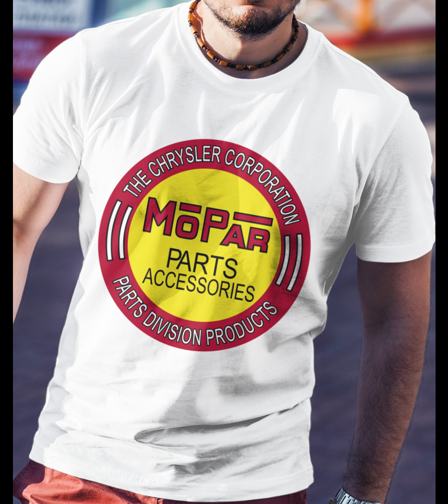 The Chrysler Corporation Mopar Parts Accessories Parts Division Products T-Shirt