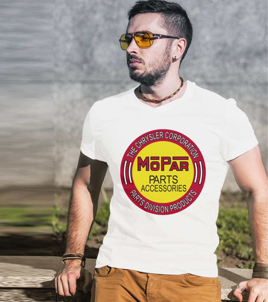 The Chrysler Corporation Mopar Parts Accessories Parts Division Products T-Shirt