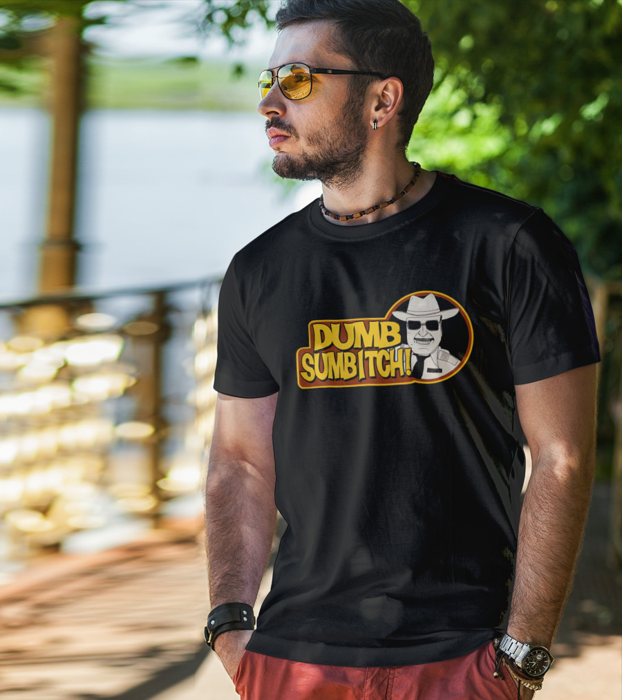 Dumb Sumbitch Smokey And The Bandit Character Sheriff T-Shirt
