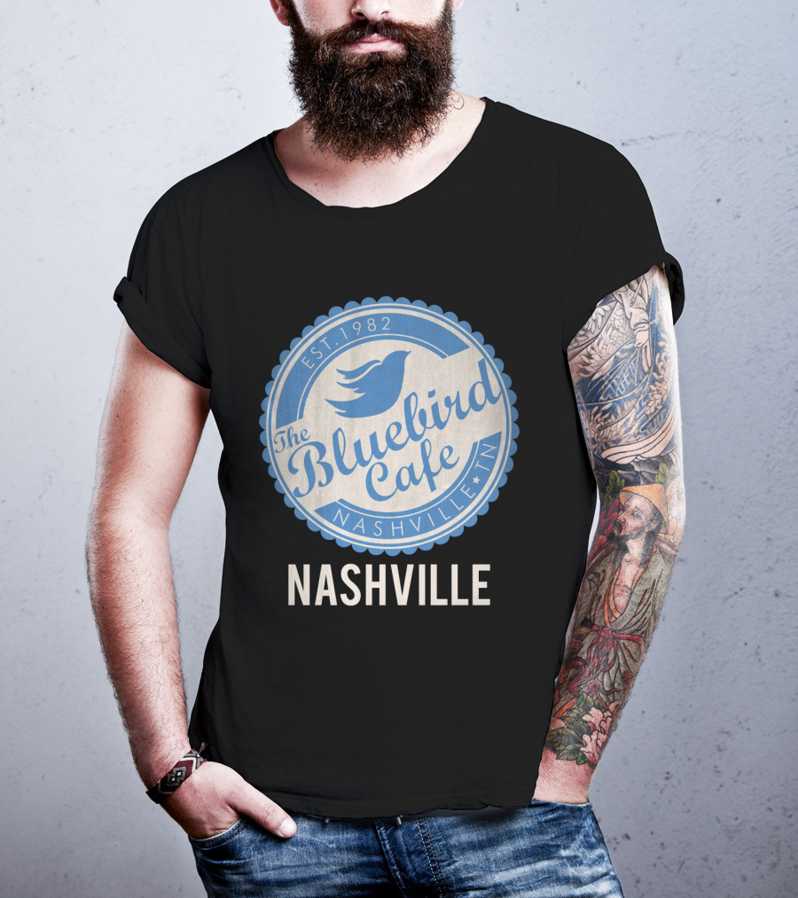 Bluebird Cafe Nashville Est. 1982 The Bluebird Cafe Nashville TN T-Shirt
