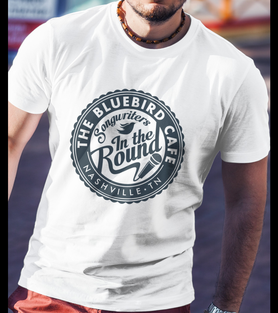 The Bluebird Cafe Songwriter's IN The Round Nashville TN T-Shirt