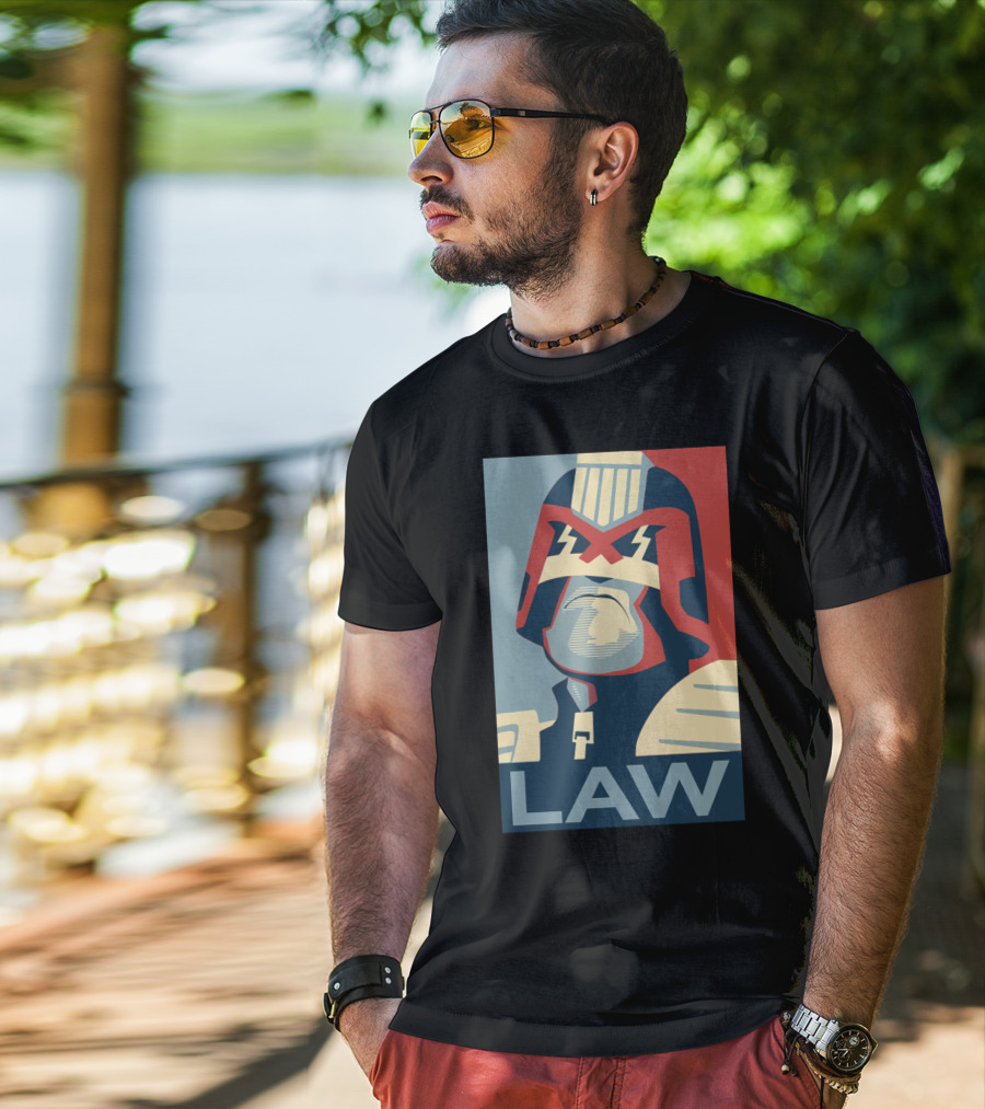 Judgement Day LAW Judge Dredd T-Shirt