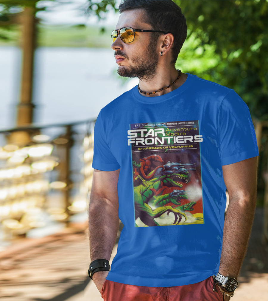 SF Star Frontiers Adventure Module Starspawn Of Volturnus T-Shirt