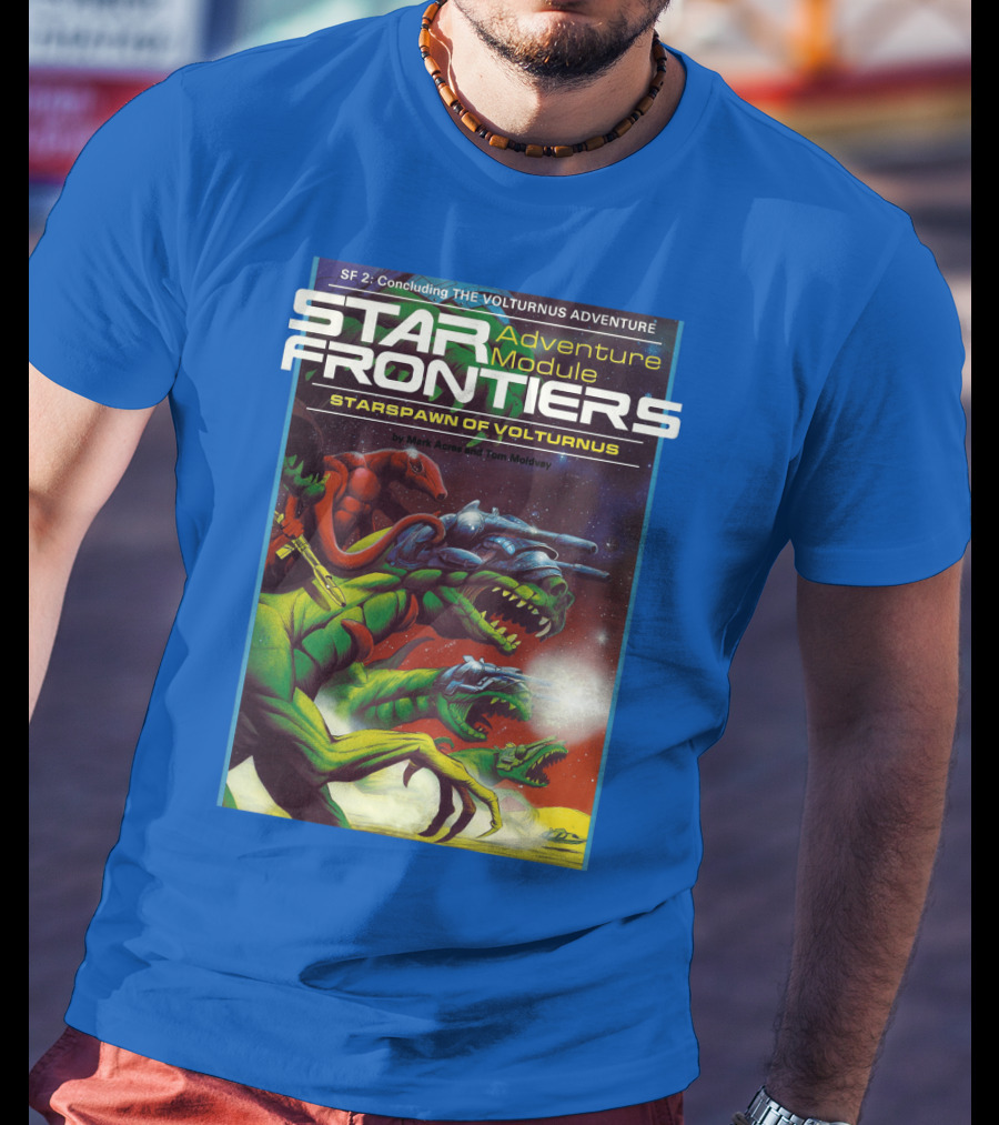 SF Star Frontiers Adventure Module Starspawn Of Volturnus T-Shirt