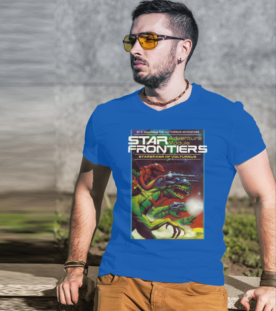 SF Star Frontiers Adventure Module Starspawn Of Volturnus T-Shirt