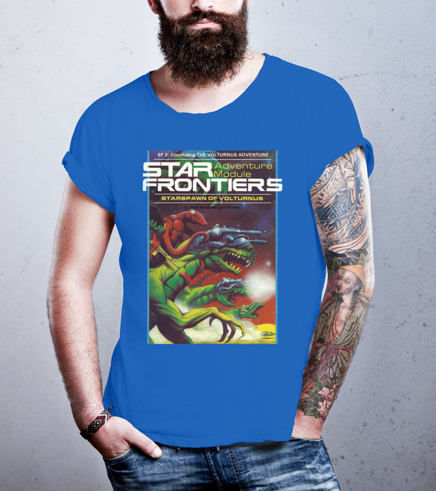 SF Star Frontiers Adventure Module Starspawn Of Volturnus T-Shirt