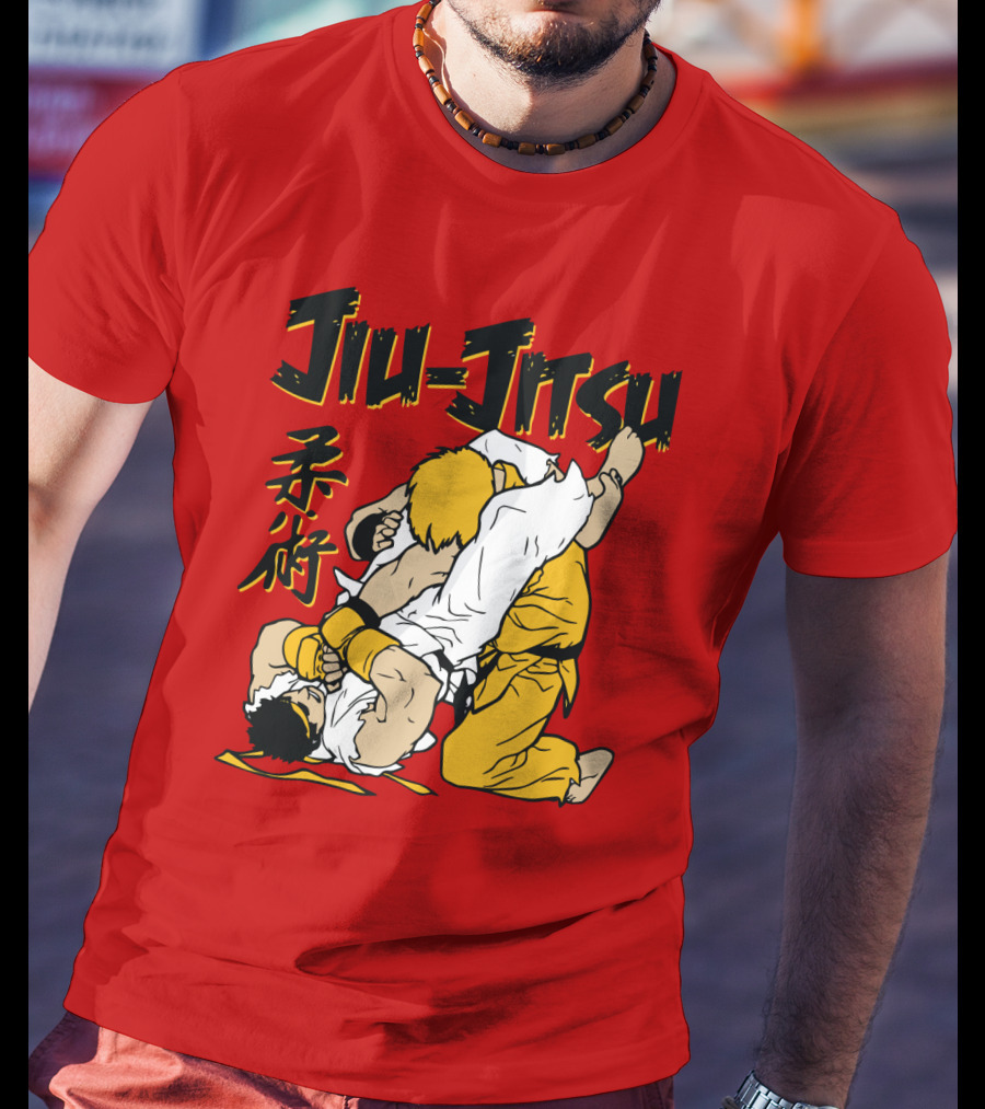 Jiu Jitsu Street Ryu Ken Martial Arts Showdown T-Shirt