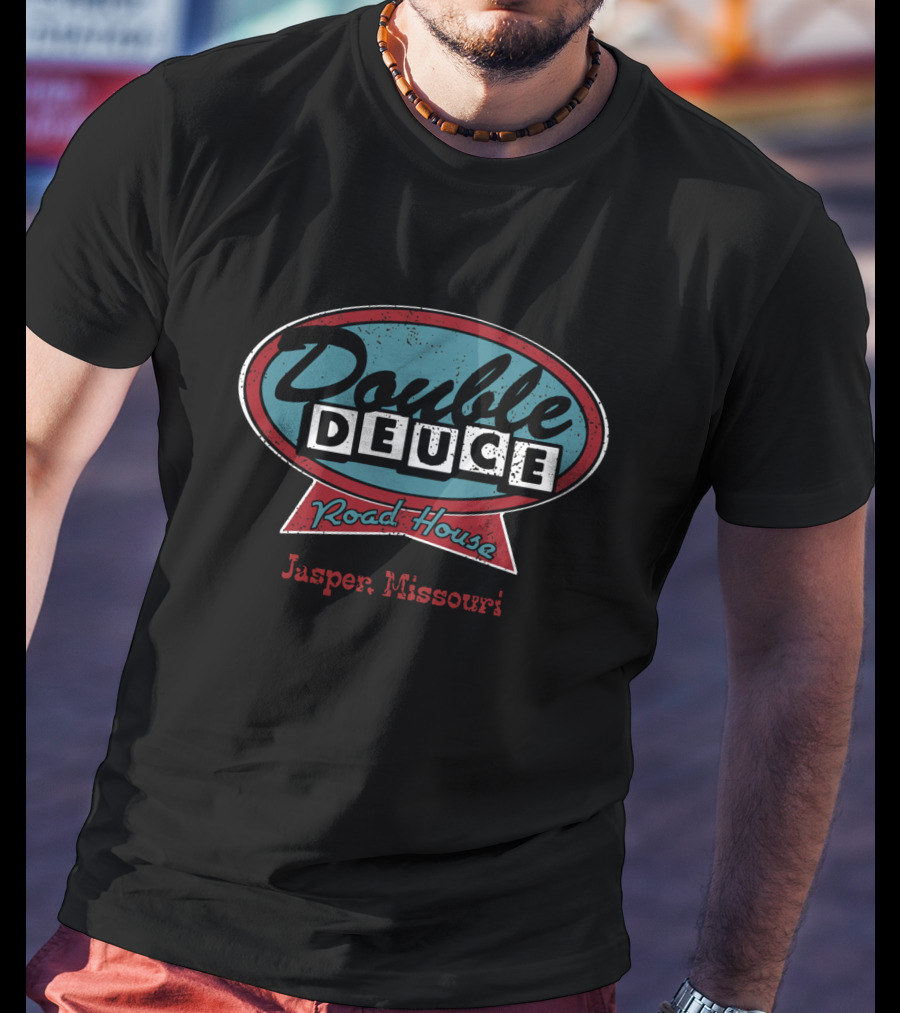 Double Deuce Road House Jasper Missouri T-Shirt