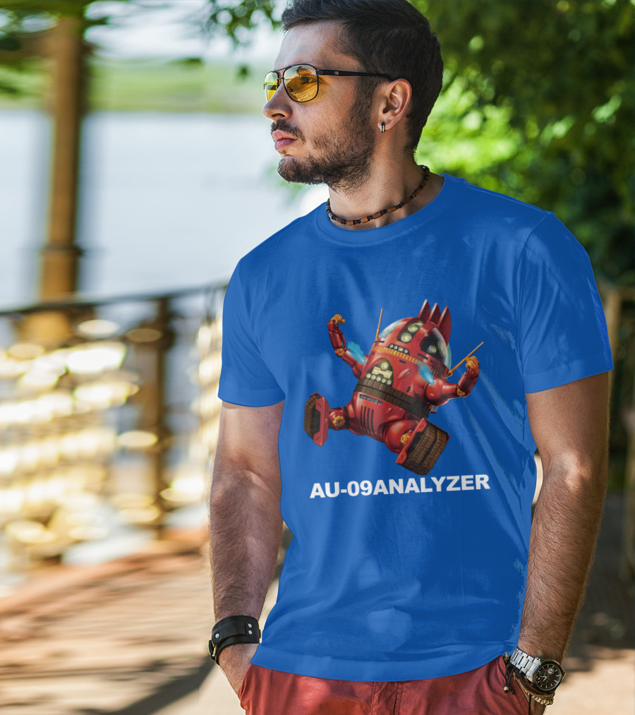 AU-09 Analyzer Robot Concept T-Shirt